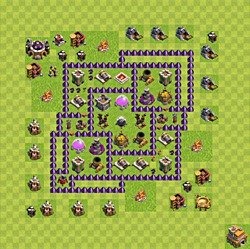 Base plan (layout), Town Hall Level 7 for farming (#95)