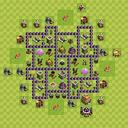 Base plan (layout), Town Hall Level 7 for farming (#97)