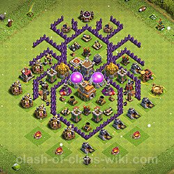 Base plan (layout), Town Hall Level 7 Troll / Funny (#1098)