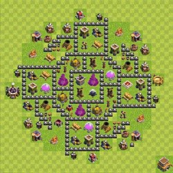 Base plan (layout), Town Hall Level 8 for farming (#152)