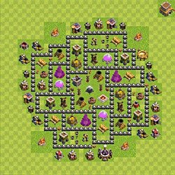Base plan (layout), Town Hall Level 8 for farming (#153)