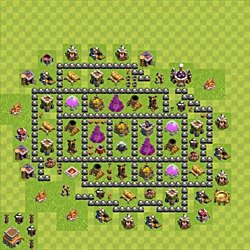 Base plan (layout), Town Hall Level 8 for farming (#156)