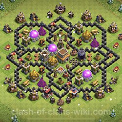 Base plan (layout), Town Hall Level 8 for farming (#574)