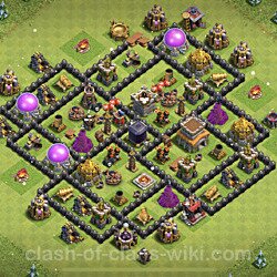 Base plan (layout), Town Hall Level 8 for farming (#579)