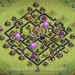 Base plan (layout), Town Hall Level 8 for farming (#583)