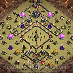 Base plan (layout), Town Hall Level 9 for clan wars (#1325)