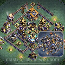Best Builder Hall Level 10 Base with Link - Clash of Clans 2023 - BH10 Copy, #134