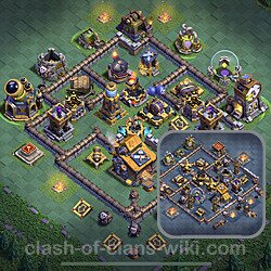 Best Builder Hall Level 10 Base with Link - Clash of Clans 2023 - BH10 Copy, #136
