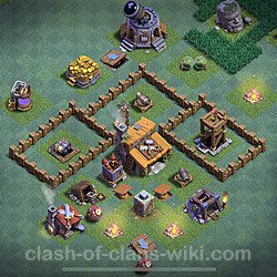 Diseño de aldea con Taller del Constructor nivel 3 - Perfecta COC Clash of Clans Base, #12