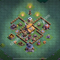 Best Builder Hall Level 3 Anti 2 Stars Base - Design 2026 - BH3, #55