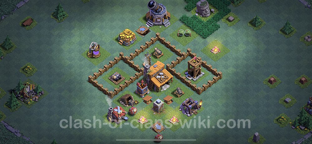 Best Builder Hall Level 3 Base - Clash of Clans - BH3, #12