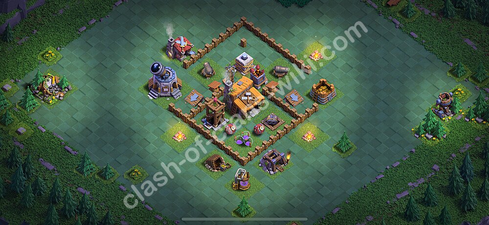 Best Builder Hall Level 3 Anti 3 Stars Base - Design 2026 - BH3, #19