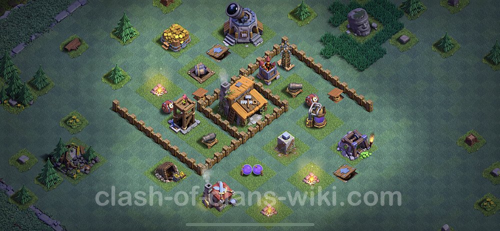 Best Builder Hall Level 3 Base - Clash of Clans - BH3, #49