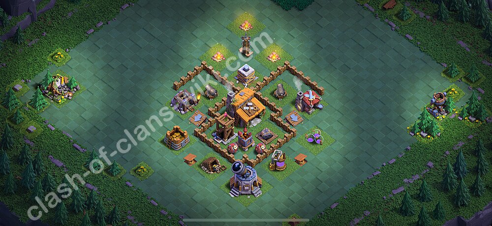 Clash Of Clans Nachtdorf Base 3 Meisterhütte LvL 3 Anti 2 Sterne Base / Layout - Nachtdorf COC Clash of