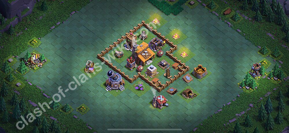 Best Builder Hall Level 3 Anti Everything Base - Design 2026 - BH3, #56