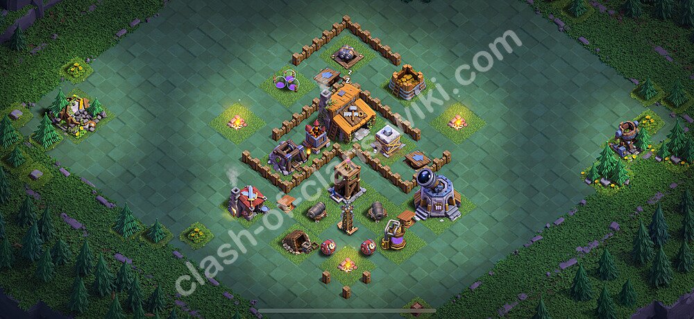 Best Builder Hall Level 3 Anti 3 Stars Base - Design 2026 - BH3, #60