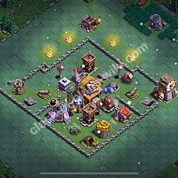 En İyi İnşaatçı Üssü 4 Seviye Anti Her Şey Base Kopyalama Linki - Kopyala Köy Düzeni 2026 - İÜ4, #10