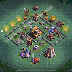 Best Builder Hall Level 4 Base with Link - Clash of Clans 2026 - BH4 Copy, #12