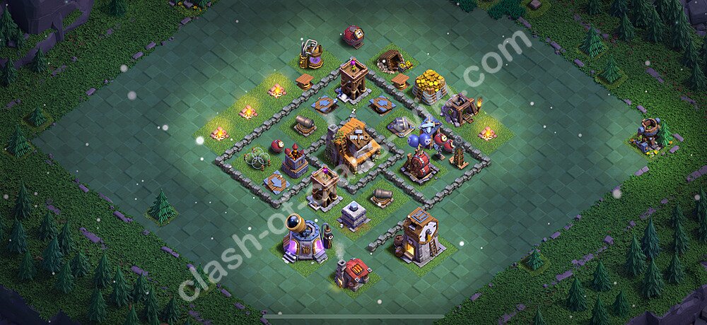 En İyi İnşaatçı Üssü 4 Seviye Base Kopyalama Linki - Clash of Clans 2026 - İÜ4 Kopyala, #12