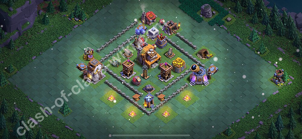 En İyi İnşaatçı Üssü 4 Seviye Base Kopyalama Linki - Clash of Clans 2026 - İÜ4 Kopyala, #16