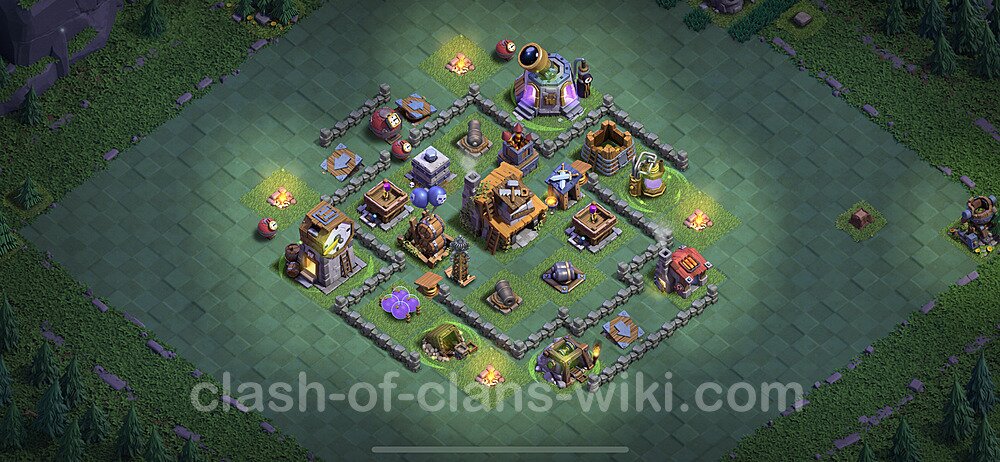Best Builder Hall Level 4 Base with Link - Clash of Clans 2022 - BH4 Copy, #72