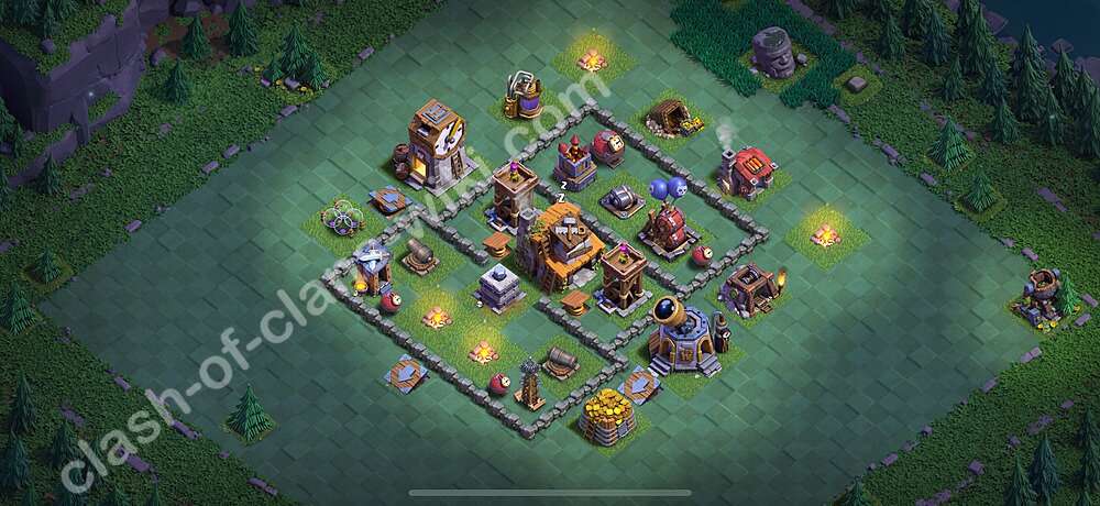 En İyi İnşaatçı Üssü 4 Seviye Maksimum Seviye Base Kopyalama Linki - Kopyala Köy Düzeni 2026 - İÜ4, #76