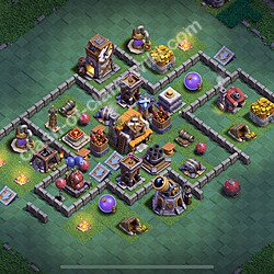 Best Builder Hall Level 5 Base with Link - Clash of Clans 2026 - BH5 Copy, #109