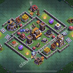 Best Builder Hall Level 5 Anti Everything Base with Link - Copy Design 2026 - BH5, #111
