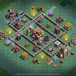 Best Builder Hall Level 5 Anti Everything Base with Link - Copy Design 2026 - BH5, #113