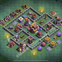 Best Builder Hall Level 5 Base with Link - Clash of Clans 2026 - BH5 Copy, #116