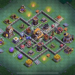 ビルダーホール基本レイアウト 2026 - ビルダーホールレベル5 - 異形117