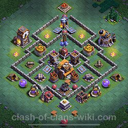 Best Builder Hall Level 5 Anti Everything Base with Link - Copy Design 2025 - BH5, #120