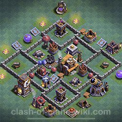 Best Builder Hall Level 5 Anti Everything Base with Link - Copy Design - BH5, #26