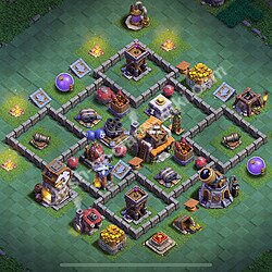 Best Builder Hall Level 5 Anti Everything Base with Link - Copy Design 2026 - BH5, #26