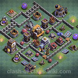 Best Builder Hall Level 5 Anti Everything Base with Link - Copy Design - BH5, #33