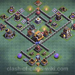Best Builder Hall Level 5 Base with Link - Clash of Clans - BH5 Copy, #34