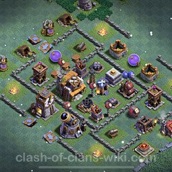 Best Builder Hall Level 5 Base with Link - Clash of Clans 2021 - BH5 Copy, #88