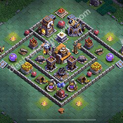Best Builder Hall Level 5 Anti 2 Stars Base with Link - Copy Design 2026 - BH5, #97