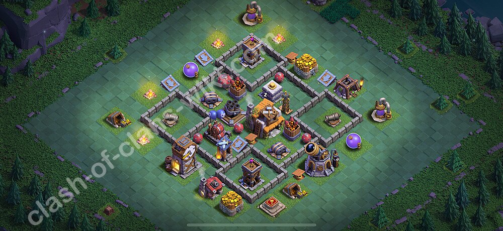 Best Builder Hall Level 5 Anti Everything Base with Link - Copy Design 2026 - BH5, #26