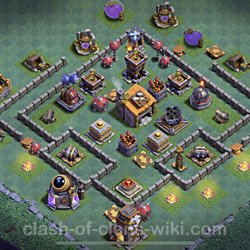 Top Builder Hall Level 6 Base Layouts With Links For Coc Clash Of Clans 21 Bh6 Page 2