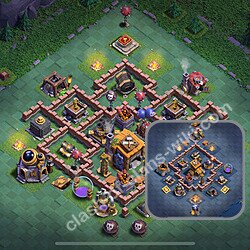 En İyi İnşaatçı Üssü 7 Seviye Anti 3 Yıldız Base Kopyalama Linki - Kopyala Köy Düzeni 2026 - İÜ7, #176