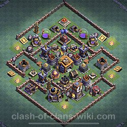 Best Builder Hall Level 7 Base with Link - Clash of Clans - BH7 Copy, #20