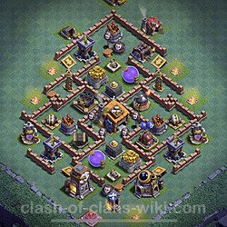 Best Builder Hall Level 7 Base with Link - Clash of Clans - BH7 Copy, #39