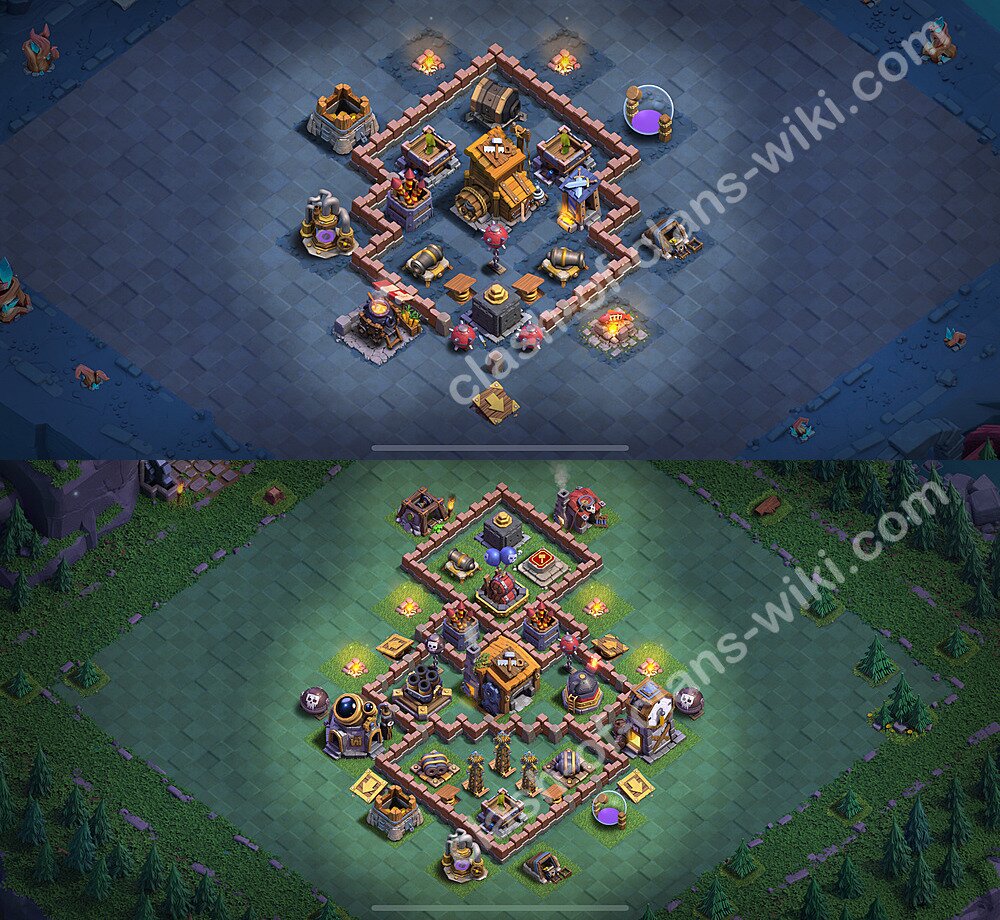 Best Builder Hall Level 7 Anti Everything Base with Link - Copy Design 2026 - BH7, #175