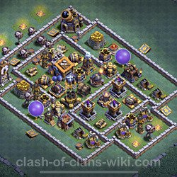 Best Builder Hall Level 9 Base with Link - Clash of Clans - BH9 Copy, #47