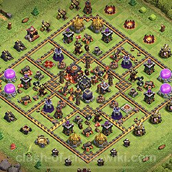 Base plan (layout), Town Hall Level 10 for trophies (defense) (#1108)