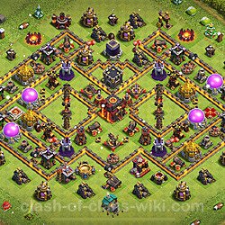Base plan (layout), Town Hall Level 10 for trophies (defense) (#1381)