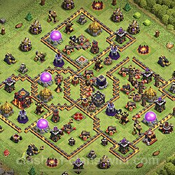 Base plan (layout), Town Hall Level 10 for trophies (defense) (#1416)