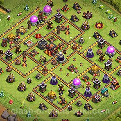 Base plan (layout), Town Hall Level 10 for trophies (defense) (#1418)
