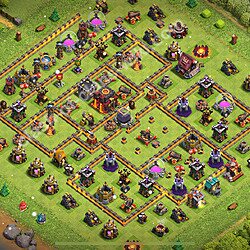 Base plan (layout), Town Hall Level 10 for trophies (defense) (#1418)